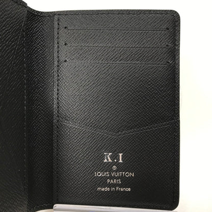 【中古品】【メンズ】 LOUIS VUITTON ルイ・ヴィトン M60642 エピ カードケース オーガナイザードゥ ポッシュ RFID 本体のみ イニシャル入り 179-250718-mh-08-fuz カラー：ブラック 万代Net店