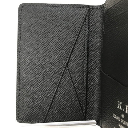 【中古品】【メンズ】 LOUIS VUITTON ルイ・ヴィトン M60642 エピ カードケース オーガナイザードゥ ポッシュ RFID 本体のみ イニシャル入り 179-250718-mh-08-fuz カラー：ブラック 万代Net店