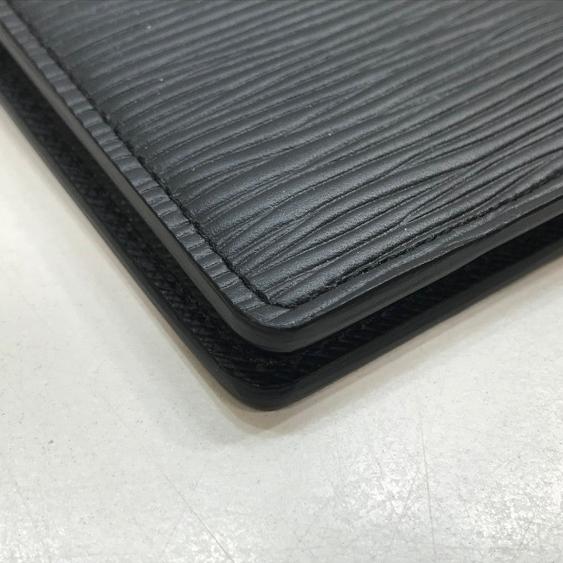 【中古品】【メンズ】 LOUIS VUITTON ルイ・ヴィトン M60642 エピ カードケース オーガナイザードゥ ポッシュ RFID 本体のみ イニシャル入り 179-250718-mh-08-fuz カラー：ブラック 万代Net店