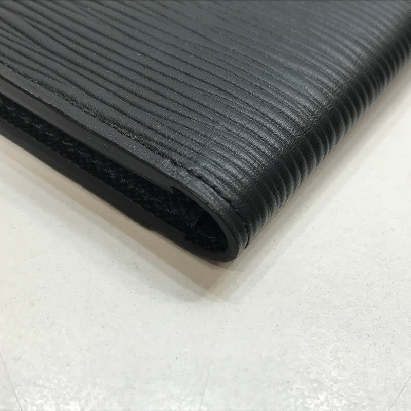 【中古品】【メンズ】 LOUIS VUITTON ルイ・ヴィトン M60642 エピ カードケース オーガナイザードゥ ポッシュ RFID 本体のみ イニシャル入り 179-250718-mh-08-fuz カラー：ブラック 万代Net店