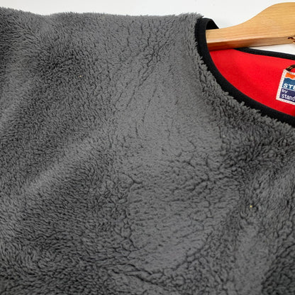 【中古品】【メンズ】 STANDARD CALIFORNIA スタンダードカリフォルニア SD CLASSIC PILE PULLOVER DLS L+2 フリースプルオーバージャケット アウター ブランド 古着 140-250927-gm-16-fuz サイズ：L カラー：グレー 万代Net店