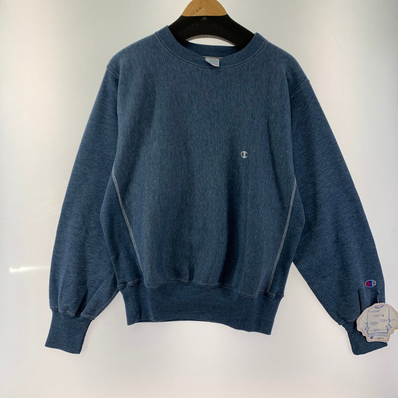 【中古美品】【メンズ】 CHAMPION REVERSE WEAVE SWEATSHIRT チャンピオン 145-250720-st-23-fuz サイズ：M カラー：ブルー 万代Net店