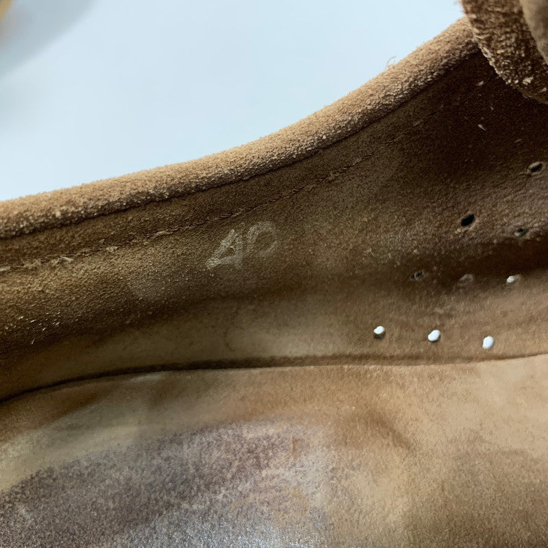 【中古品】【メンズ】 BOTTEGA VENETA ボッテガ・ヴェネタ パンチング レザーシューズ 40サイズ 革靴 靴 レザー シューズ 183-260115-io-04-fuz 万代Net店