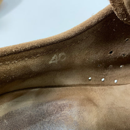 【中古品】【メンズ】 BOTTEGA VENETA ボッテガ・ヴェネタ パンチング レザーシューズ 40サイズ 革靴 靴 レザー シューズ 183-260115-io-04-fuz 万代Net店