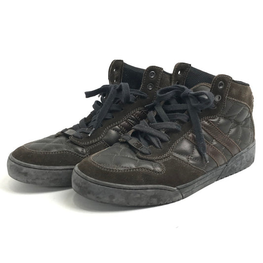 【中古品】【メンズ】 BOTTEGA VENETA ボッテガ・ヴェネタ ハイカットスニーカー 40 1/2サイズ メンズ 使用感あり 183-260207-io-34-fuz 万代Net店