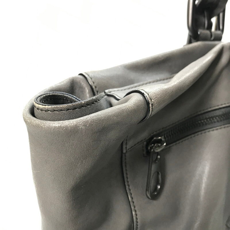 【中古品】 BOTTEGA VENETA イントレチャート トートバッグ カバン ボッテガ ヴェネタ 180-250721-mh-12-fuz カラー：グレー 万代Net店