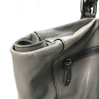 【中古品】 BOTTEGA VENETA イントレチャート トートバッグ カバン ボッテガ ヴェネタ 180-250721-mh-12-fuz カラー：グレー 万代Net店