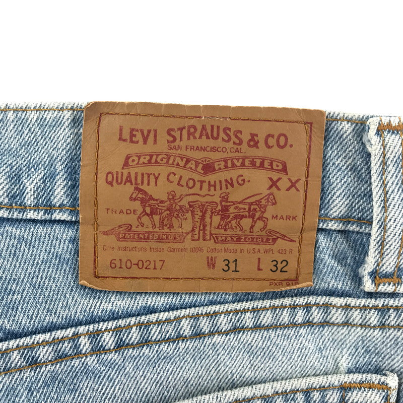 【中古品】 LEVI'S 610 DENIM PANTS リーバイス 156-250721-mh-10-fuz カラー：ブルー 万代Net店