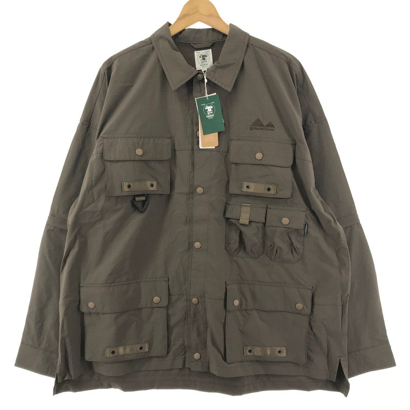 【中古美品】 GRN OUTDOOR GO3206Q MUSHI MUSHI JACKET ジーアールエヌ アウトドア 144-250721-mh-04-fuz カラー：ブラウン 万代Net店