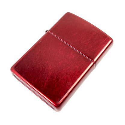 【中古品】【メンズ】 ZIPPO ジッポ オイルライター 喫煙具 ライター RED 21年製 ※インナー違い・キズ・使用感あり 206-261013-io-35-fuzh カラー：レッド 万代Net店