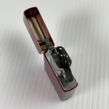 【中古品】【メンズ】 ZIPPO ジッポ オイルライター 喫煙具 ライター RED 21年製 ※インナー違い・キズ・使用感あり 206-261013-io-35-fuzh カラー：レッド 万代Net店