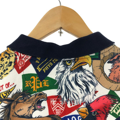 【中古品】【メンズ】 POLO RALPH LAUREN ポロ・ラルフローレン 総柄 タイガー ポロシャツ Tシャツ 半袖 トップス 古着 145-250722-mh-02-fuz サイズ：XL カラー：総柄 万代Net店