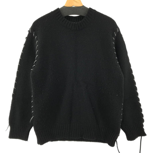 【中古品】【メンズ】 DISCOVERED ディスカバード DISCOVERED DC-AW22-KN-03 22AW LOOPING KNIT ルーピング ニット 長袖 トップス 古着 140-250722-mh-06-fuz サイズ：2 カラー：ブラック 万代Net店