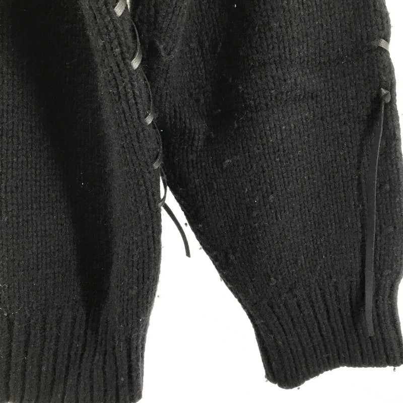 【中古品】【メンズ】 DISCOVERED ディスカバード DISCOVERED DC-AW22-KN-03 22AW LOOPING KNIT ルーピング ニット 長袖 トップス 古着 140-250722-mh-06-fuz サイズ：2 カラー：ブラック 万代Net店