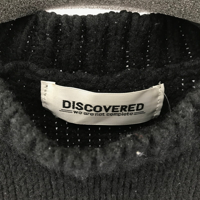 【中古品】【メンズ】 DISCOVERED ディスカバード DISCOVERED DC-AW22-KN-03 22AW LOOPING KNIT ルーピング ニット 長袖 トップス 古着 140-250722-mh-06-fuz サイズ：2 カラー：ブラック 万代Net店