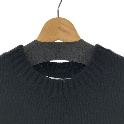 【中古品】【メンズ】 DISCOVERED ディスカバード DISCOVERED DC-AW22-KN-03 22AW LOOPING KNIT ルーピング ニット 長袖 トップス 古着 140-250722-mh-06-fuz サイズ：2 カラー：ブラック 万代Net店