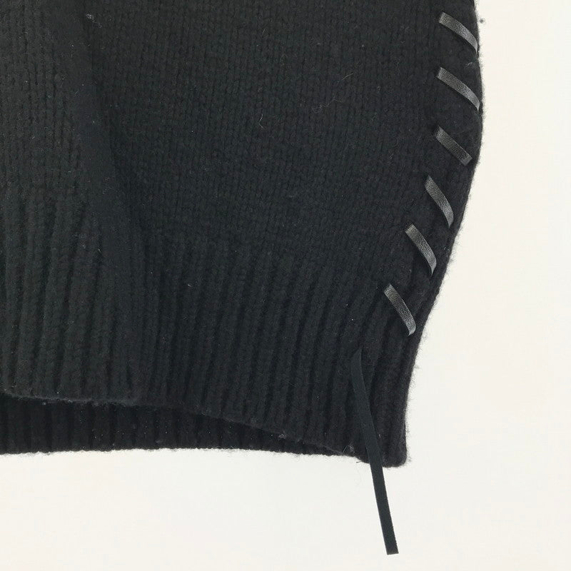 【中古品】【メンズ】 DISCOVERED ディスカバード DISCOVERED DC-AW22-KN-03 22AW LOOPING KNIT ルーピング ニット 長袖 トップス 古着 140-250722-mh-06-fuz サイズ：2 カラー：ブラック 万代Net店
