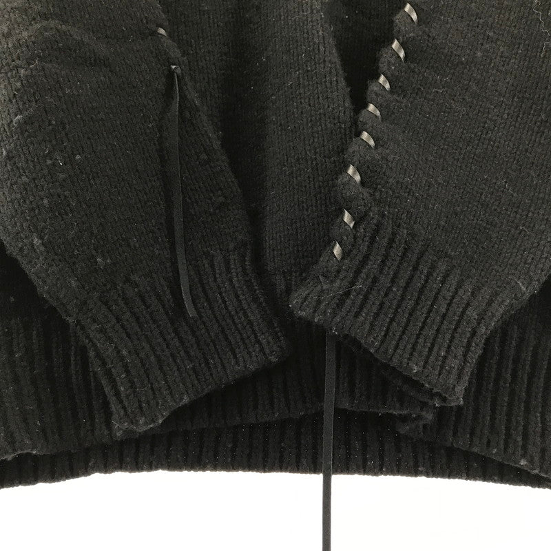 【中古品】【メンズ】 DISCOVERED ディスカバード DISCOVERED DC-AW22-KN-03 22AW LOOPING KNIT ルーピング ニット 長袖 トップス 古着 140-250722-mh-06-fuz サイズ：2 カラー：ブラック 万代Net店