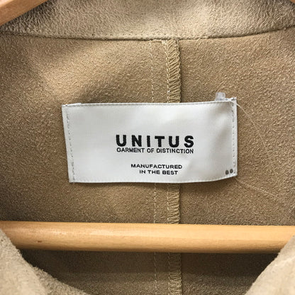 【中古品】【メンズ】  UNITUS ユナイタス ジャケット アウター コート 長袖 古着 140-250722-mh-04-fuz サイズ：不明 カラー：ベージュ 万代Net店
