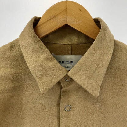 【中古品】【メンズ】  UNITUS ユナイタス ジャケット アウター コート 長袖 古着 140-250722-mh-04-fuz サイズ：不明 カラー：ベージュ 万代Net店