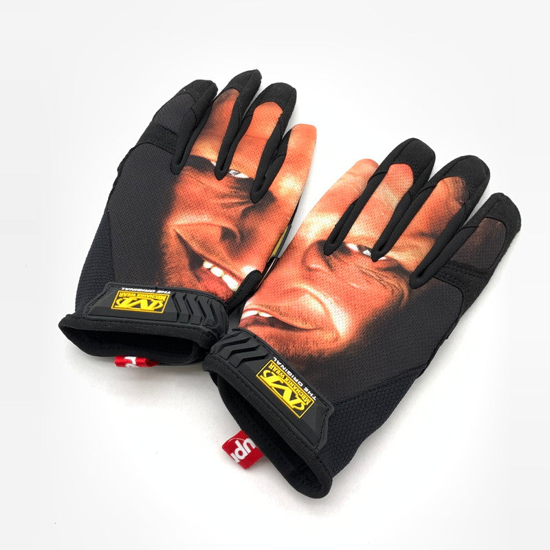 【中古品】【メンズ】 Supreme シュプリーム 25SS APHE TWIN MECHANIX WORK GLOVES ワークグローブ 手袋 149-260419-gm-15-fuz サイズ：M カラー：ブラック 万代Net店