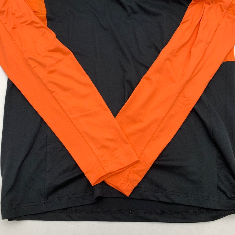 【中古品】【メンズ】 HARLEY-DAVIDSON ラグラン 長袖Tシャツ トップス ブランド 古着 カットソー 145-260425-gm-12-fuz サイズ：M カラー：ブラック オレンジ 万代Net店