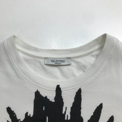 【中古品】【メンズ】  VALENTINO ヴァレンチノ RV3MG00PGGQ 半袖 Tシャツ トップス 古着 141-250725-mh-05-fuz サイズ：XS カラー：ホワイト 万代Net店