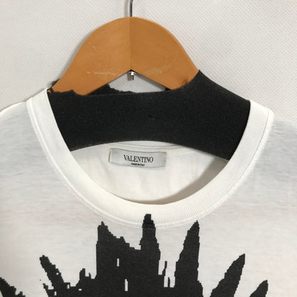 【中古品】【メンズ】  VALENTINO ヴァレンチノ RV3MG00PGGQ 半袖 Tシャツ トップス 古着 141-250725-mh-05-fuz サイズ：XS カラー：ホワイト 万代Net店