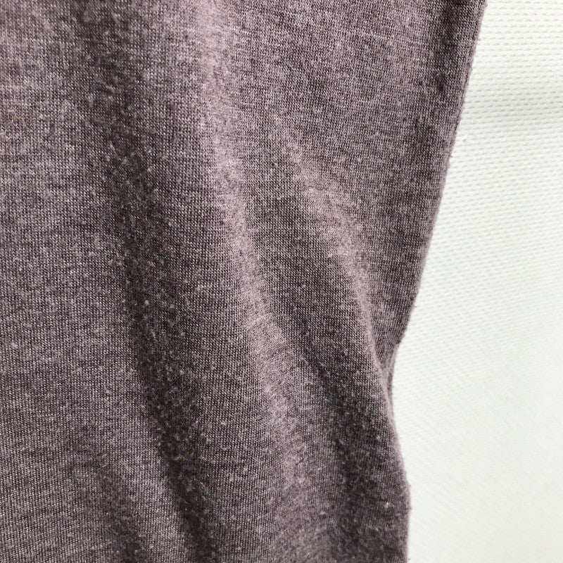【中古品】【メンズ】 SAINT LAURENT PARIS サンローランパリ 498786 ロゴ プリント Tシャツ 半袖 トップス 古着 141-250725-mh-03-fuz サイズ：S カラー：パープル 万代Net店