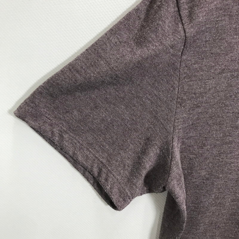 【中古品】【メンズ】 SAINT LAURENT PARIS サンローランパリ 498786 ロゴ プリント Tシャツ 半袖 トップス 古着 141-250725-mh-03-fuz サイズ：S カラー：パープル 万代Net店