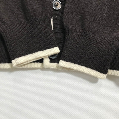 【中古品】【メンズ】 MAISON MARTIN MARGIELA メゾン マルタン マルジェラ カシミヤ カーディガン ここのえ期 長袖 トップス ニット 古着 141-250725-mh-02-fuz サイズ：S カラー：ブラウン 万代Net店