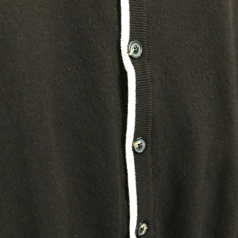 【中古品】【メンズ】 MAISON MARTIN MARGIELA メゾン マルタン マルジェラ カシミヤ カーディガン ここのえ期 長袖 トップス ニット 古着 141-250725-mh-02-fuz サイズ：S カラー：ブラウン 万代Net店