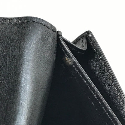 【中古品】【メンズ/レディース】 CELINE セリーヌ 10B633BFP.38NO LARGE STRAP WALLET 財布 ラージ ストラップ ウォレット 二つ折り 長財布 181-250725-mh-08-fuz カラー：ブラック 万代Net店