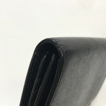 【中古品】【メンズ/レディース】 CELINE セリーヌ 10B633BFP.38NO LARGE STRAP WALLET 財布 ラージ ストラップ ウォレット 二つ折り 長財布 181-250725-mh-08-fuz カラー：ブラック 万代Net店