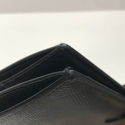 【中古品】【メンズ/レディース】 CELINE セリーヌ 10B633BFP.38NO LARGE STRAP WALLET 財布 ラージ ストラップ ウォレット 二つ折り 長財布 181-250725-mh-08-fuz カラー：ブラック 万代Net店