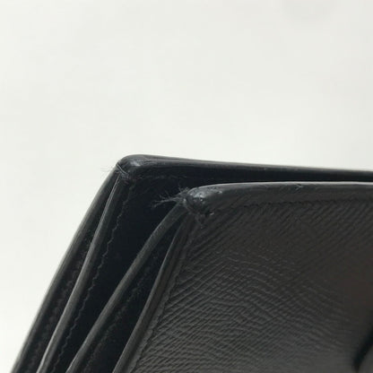 【中古品】【メンズ/レディース】 CELINE セリーヌ 10B633BFP.38NO LARGE STRAP WALLET 財布 ラージ ストラップ ウォレット 二つ折り 長財布 181-250725-mh-08-fuz カラー：ブラック 万代Net店