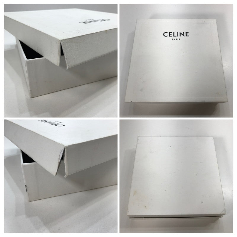 【中古品】【メンズ/レディース】 CELINE セリーヌ 10B633BFP.38NO LARGE STRAP WALLET 財布 ラージ ストラップ ウォレット 二つ折り 長財布 181-250725-mh-08-fuz カラー：ブラック 万代Net店