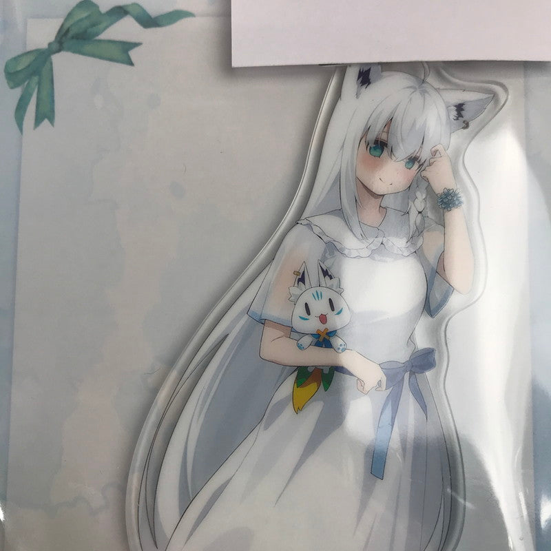 【中古美品】 ホロライブ アクリルスタンド ワンピース衣装 白上フブキ アクスタ グッズ 053-260413-io-10-fuzh 万代Net店
