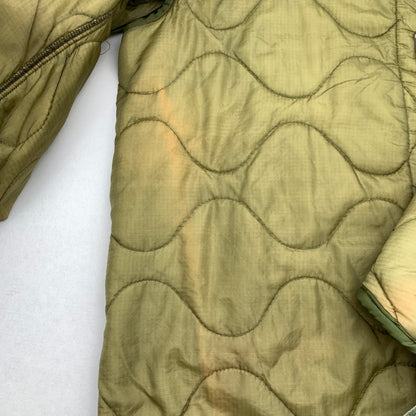 【中古品】【メンズ】 US.ARMY M-65 キルティングライナージャケット アウター ミリタリ― 古着 145-260425-gm-18-fuz サイズ：M カラー：オリーブ 万代Net店