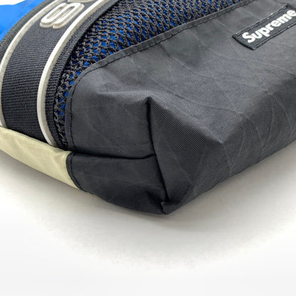 【中古品】【メンズ】 Supreme シュプリーム 23FW SHOULDER BAG ショルダーバッグ ポーチ ブランド カバン 188-260419-gm-04-fuz カラー：ブルー 万代Net店