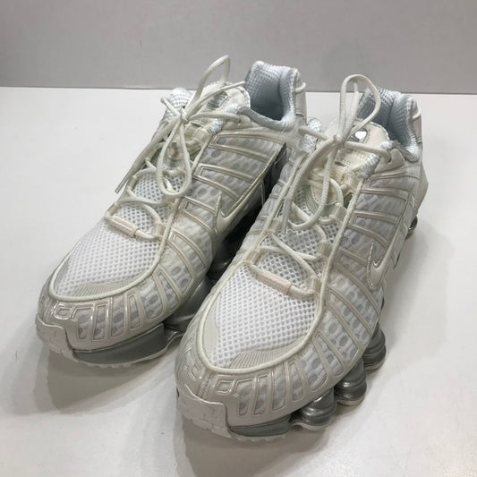 【中古品】【レディース】 NIKE ナイキ AR3566-103 WOMEN’S SHOX TL ”SAIL" ウィメンズ ショックス TL セイル スニーカー 靴 160-250731-mh-07-fuz サイズ：26.5cm カラー：ホワイト 万代Net店