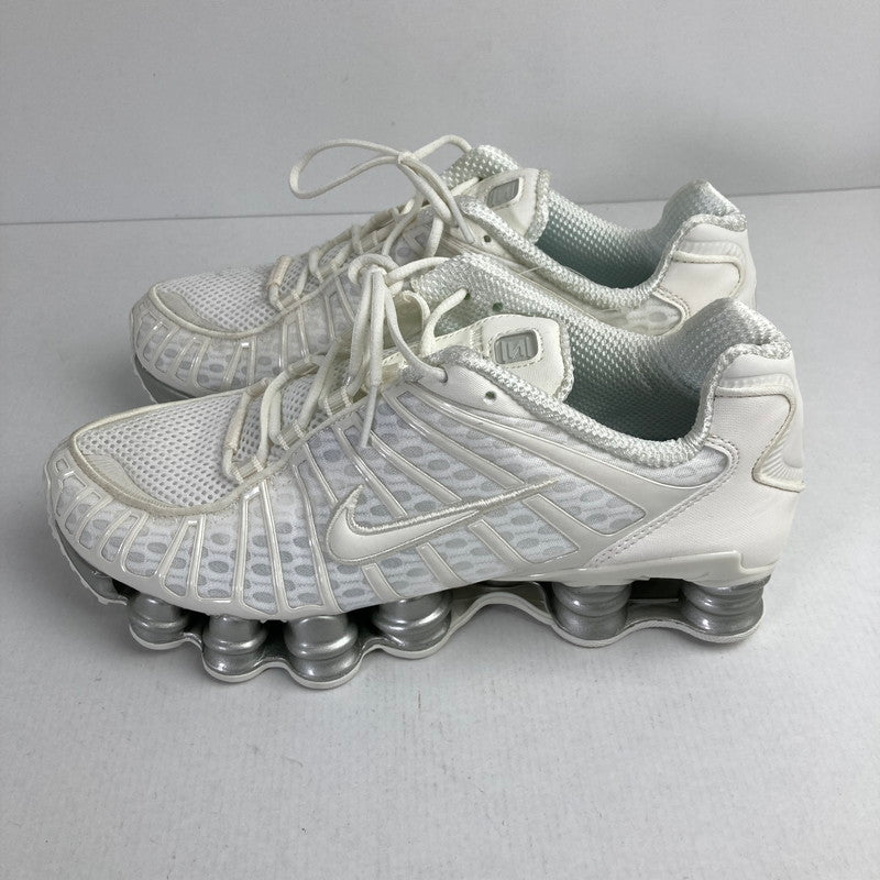 【中古品】【レディース】 NIKE ナイキ AR3566-103 WOMEN’S SHOX TL ”SAIL" ウィメンズ ショックス TL セイル スニーカー 靴 160-250731-mh-07-fuz サイズ：26.5cm カラー：ホワイト 万代Net店