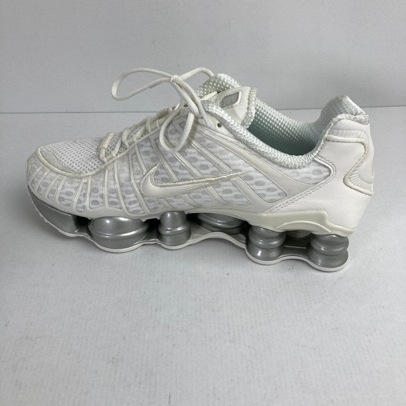 【中古品】【レディース】 NIKE ナイキ AR3566-103 WOMEN’S SHOX TL ”SAIL" ウィメンズ ショックス TL セイル スニーカー 靴 160-250731-mh-07-fuz サイズ：26.5cm カラー：ホワイト 万代Net店