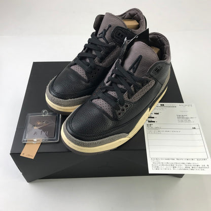 【中古美品】 A MA MANIERE×NIKE FZ4811-001 WMNS AIR JORDAN 3 RETRO OG SP "BLACK AND FLAT PEWTER WYWS" スニーカー 靴 ア マ マニエール ナイキ 166-250803-st-14-fuz サイズ：23.5cm カラー：ブラック 万代Net店