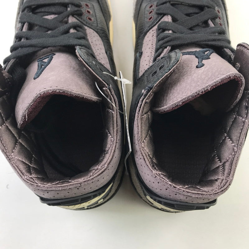 【中古美品】 A MA MANIERE×NIKE FZ4811-001 WMNS AIR JORDAN 3 RETRO OG SP "BLACK AND FLAT PEWTER WYWS" スニーカー 靴 ア マ マニエール ナイキ 166-250803-st-14-fuz サイズ：23.5cm カラー：ブラック 万代Net店