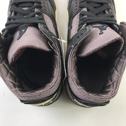 【中古美品】 A MA MANIERE×NIKE FZ4811-001 WMNS AIR JORDAN 3 RETRO OG SP "BLACK AND FLAT PEWTER WYWS" スニーカー 靴 ア マ マニエール ナイキ 166-250803-st-14-fuz サイズ：23.5cm カラー：ブラック 万代Net店
