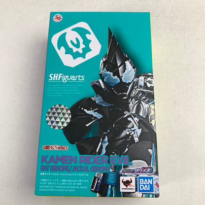 【中古品】 S.H.F 仮面ライダーエビル バットゲノム ジャッカルゲノム フィギュア 箱付属 042-260215-ks-71-fuzh 万代Net店