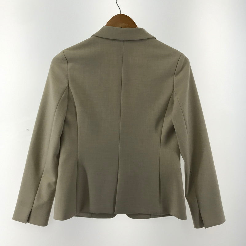 【中古品】【レディース】 GREEN LABEL RELAXING グリーンレーベル リラクシング ジャケット レディース 38サイズ ベージュ ダブルクロス テーラード 170-260329-io-05-fuzh 万代Net店