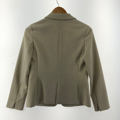 【中古品】【レディース】 GREEN LABEL RELAXING グリーンレーベル リラクシング ジャケット レディース 38サイズ ベージュ ダブルクロス テーラード 170-260329-io-05-fuzh 万代Net店