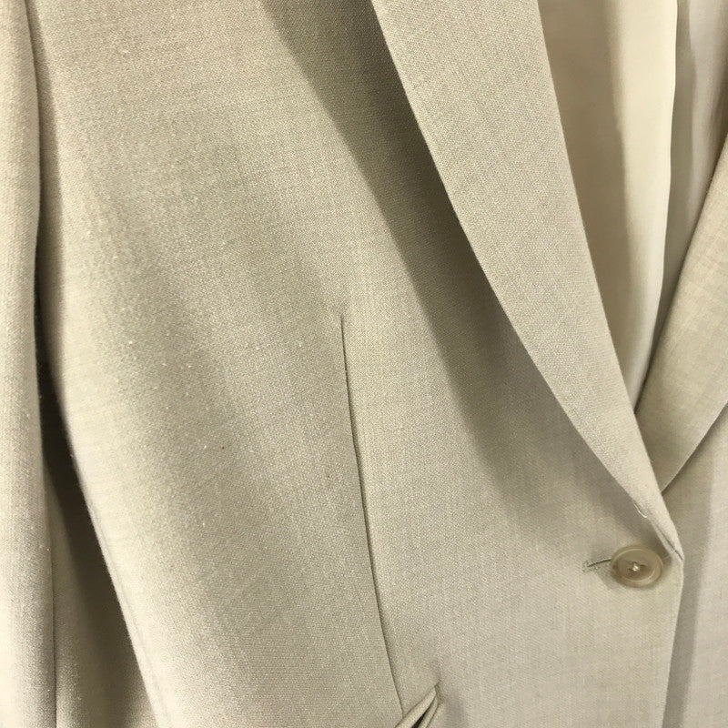 【中古品】【レディース】 GREEN LABEL RELAXING グリーンレーベル リラクシング ジャケット レディース 38サイズ ベージュ ダブルクロス テーラード 170-260329-io-05-fuzh 万代Net店